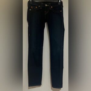 Women's True Religion Stella Dark Blue Boot Jeans